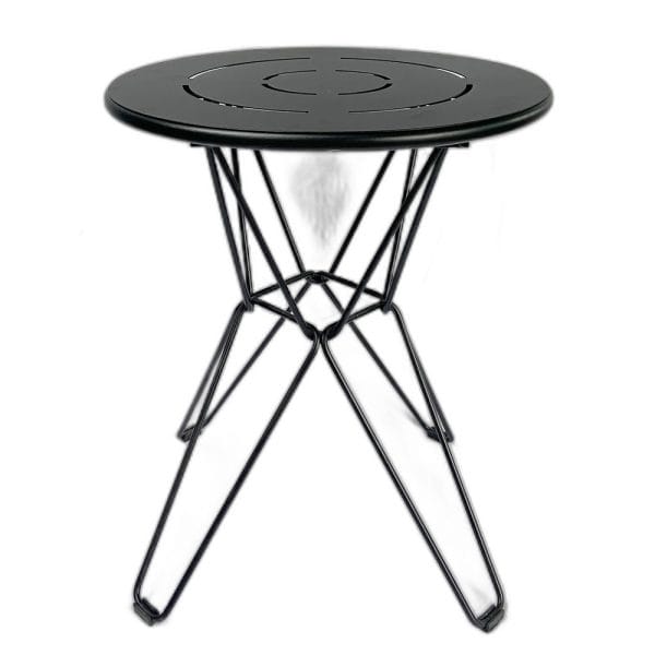 Bàn cafe tròn 60cm chân sắt lap CFD68116