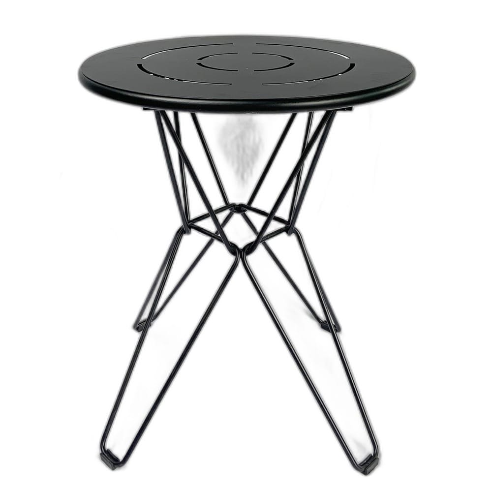 Bàn cafe tròn 60cm chân sắt lap CFD68116 Bàn cafe tròn 60cm chân sắt lap CFD68116