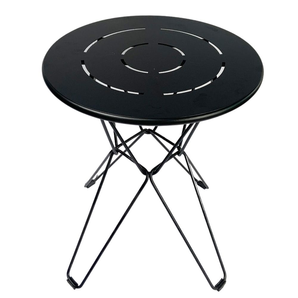 Bàn cafe tròn 60cm chân sắt lap CFD68116 Bàn cafe tròn 60cm chân sắt lap CFD68116 - hình 1