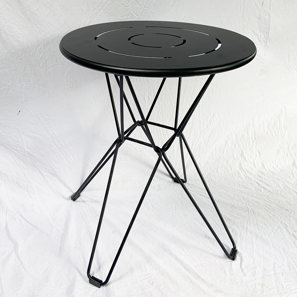 Bàn cafe tròn 60cm chân sắt lap CFD68116 Bàn cafe tròn 60cm chân sắt lap CFD68116 - hình 3