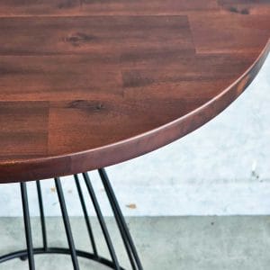 Bàn cafe tròn 60cm gỗ tràm CFD68221 - hình 1