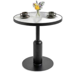 Bàn cafe tròn 60cm mặt ceramic CFD68292