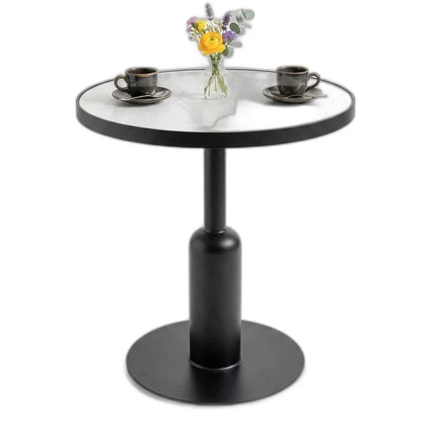 Bàn cafe tròn 60cm mặt ceramic CFD68292