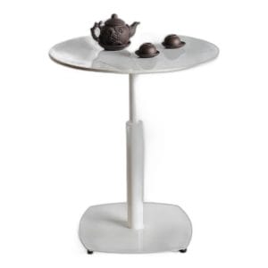 Bàn cafe tròn 60cm mặt đá ceramic CFD68238