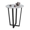 Bàn cafe tròn 60cm mặt đá CFD68265