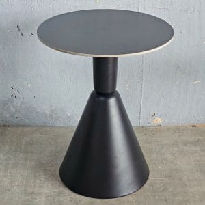 Bàn cafe tròn 60cm mặt đá chân sắt CFD68274 - hình 1