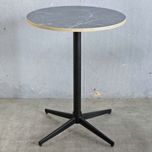 Bàn cafe tròn 60x60cm gỗ plywood vân giả đá CFD68273 - hình 5
