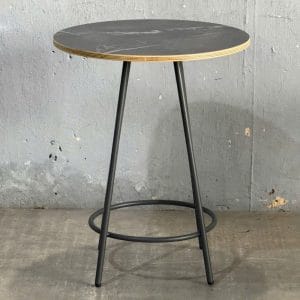 Bàn cafe tròn 60x60cm gỗ plywood vân giả đá CFD68277 - hình 1