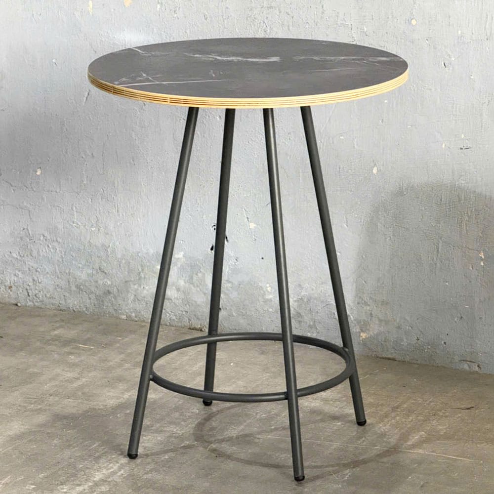 Bàn cafe tròn 60x60cm gỗ plywood vân giả đá CFD68277 Bàn cafe tròn 60x60cm gỗ plywood vân giả đá CFD68277 - hình 2