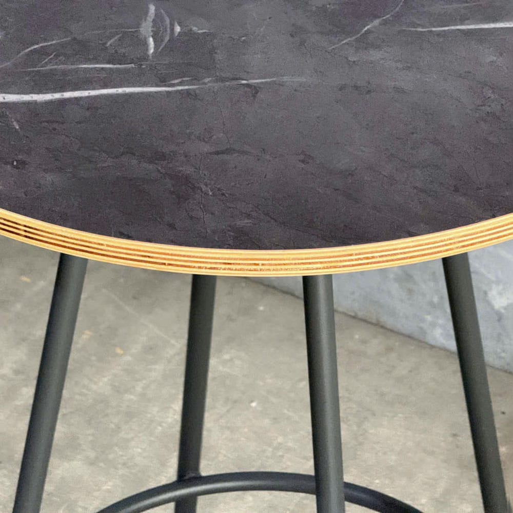 Bàn cafe tròn 60x60cm gỗ plywood vân giả đá CFD68277 Bàn cafe tròn 60x60cm gỗ plywood vân giả đá CFD68277 - hình 5