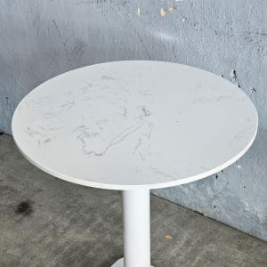 Bàn cafe tròn 60x60cm mặt đá chân sắt CFD68280 - hình 4