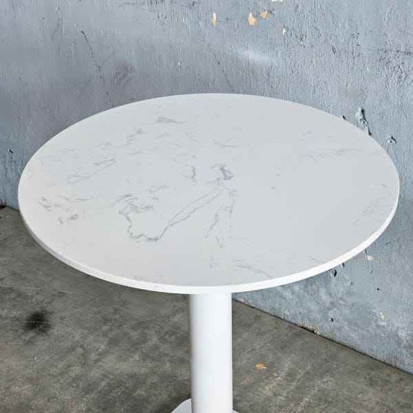 Bàn cafe tròn 60x60cm mặt đá chân sắt CFD68280 - hình 4