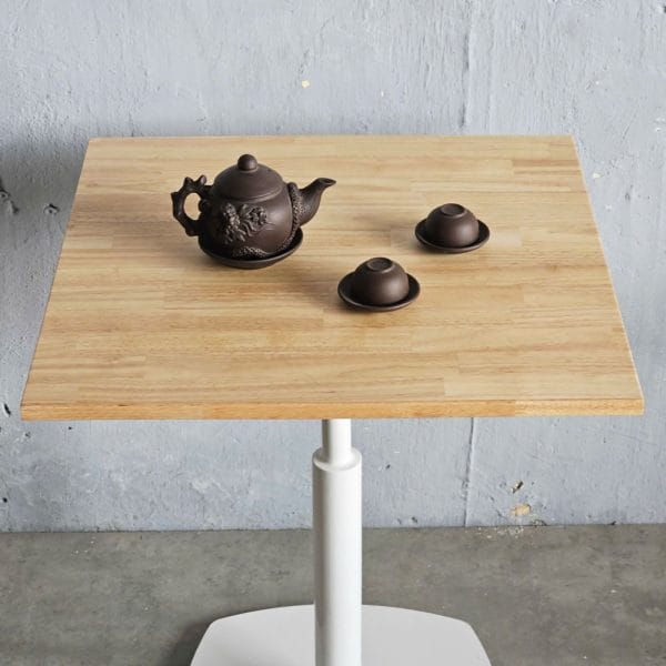 Bàn cafe vuông 60x60cm gỗ cao su CFD68240 - hình 4