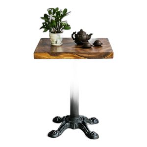 Lỗi 404 Bàn cafe vuông 60x60cm gỗ me tây dày 5 cm chân gang đúc CFD68198