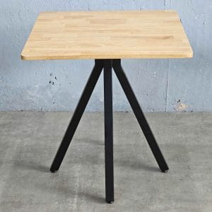 Bàn cafe vuông 70x70cm gỗ cao su CFD68266 - hình 1