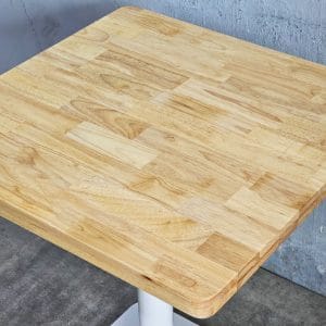 Bàn cafe vuông 70x70cm gỗ cao su CFD68279 - hình 1
