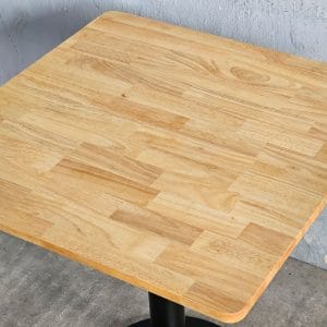 Bàn cafe vuông 70x70cm gỗ cao su CFD68287 - hình 1