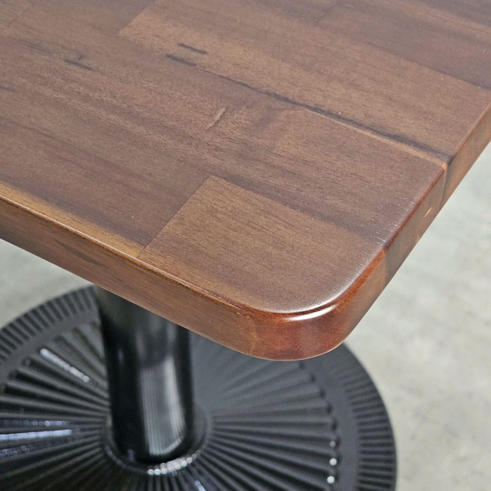 Bàn cafe vuông 70x70cm gỗ tràm chân sắt đế đúc CFD68250 Bàn cafe vuông 70x70cm gỗ tràm chân sắt đế đúc CFD68250 - hình 1