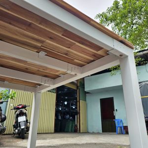 Bàn chữ nhật 240x100cm gỗ tràm chân sắt hệ UConcept - hình 1