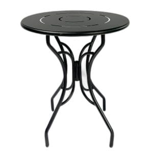 Bàn decor, bàn cafe tròn chân sắt bướm CFD68120