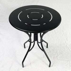 Bàn decor, bàn cafe tròn chân sắt bướm CFD68120 - hình 1
