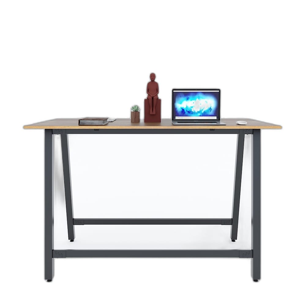 Bàn Đứng Làm Việc Nhóm 4 Người Ván Plywood Chân Sắt STD68037 Bàn Đứng Làm Việc Nhóm 4 Người Ván Plywood Chân Sắt STD68037