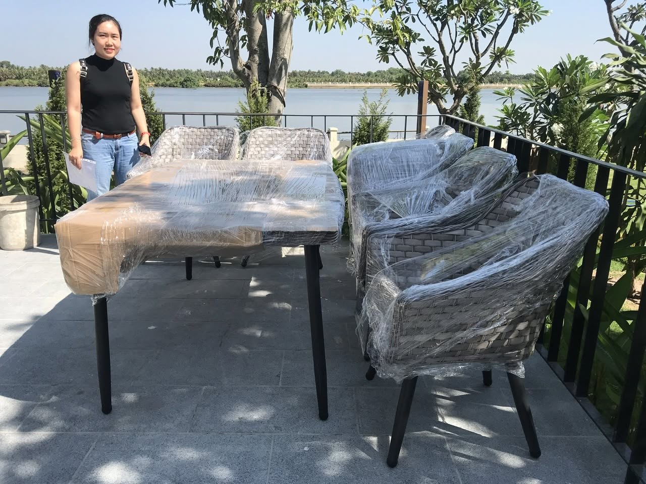 Bàn ghế cafe ngoài trời giá rẻ 2026: 50+ mẫu đẹp & ship toàn quốc bàn ghế cafe ngoài trời đa dạng mẫu mã giá rẻ