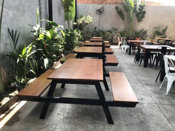 Bàn ghế beer garden quán ăn số lượng lớn giá xưởng