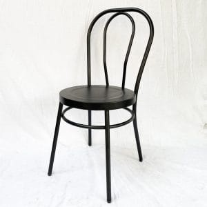 Bộ bàn cafe mặt bàn gạch hoa văn và ghế sắt C - hình 1