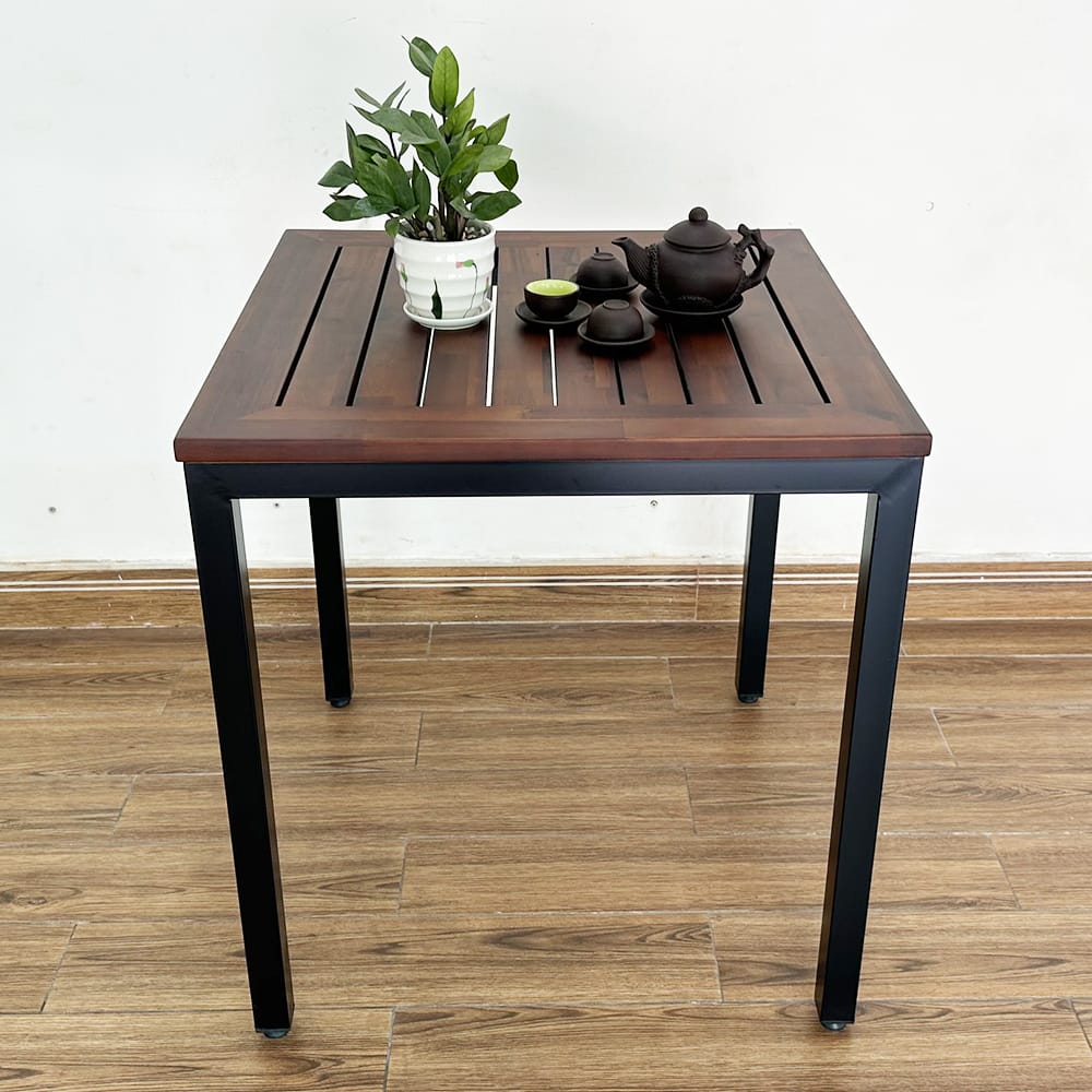 Bộ bàn ghế cafe, bàn ghế ngoài trời 4 người C Bộ bàn ghế cafe, bàn ghế ngoài trời 4 người C - hình 2