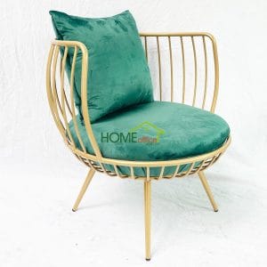 Bộ bàn ghế decor, bàn ghế trang trí 2 ghế đơn C - hình 1