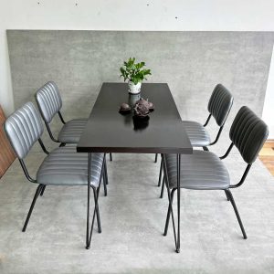 Bộ bàn ghế phòng ăn 4 ghế ngồi hình chữ nhật - hình 3