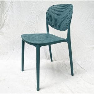 Bộ Bàn Tròn 80cm Và 4 Ghế Nhựa Nhiều Màu C - hình 1