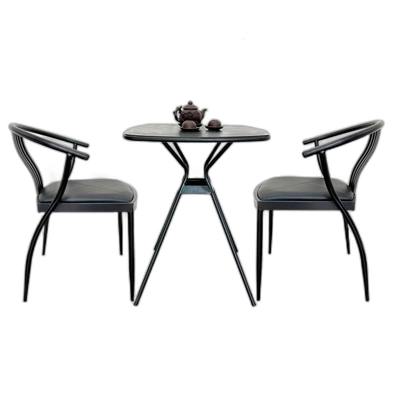 Bộ bàn và 2 ghế cafe sắt sơn tĩnh điện C Bộ bàn và 2 ghế cafe sắt sơn tĩnh điện C