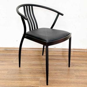 Bộ bàn và 2 ghế cafe sắt sơn tĩnh điện C - hình 1
