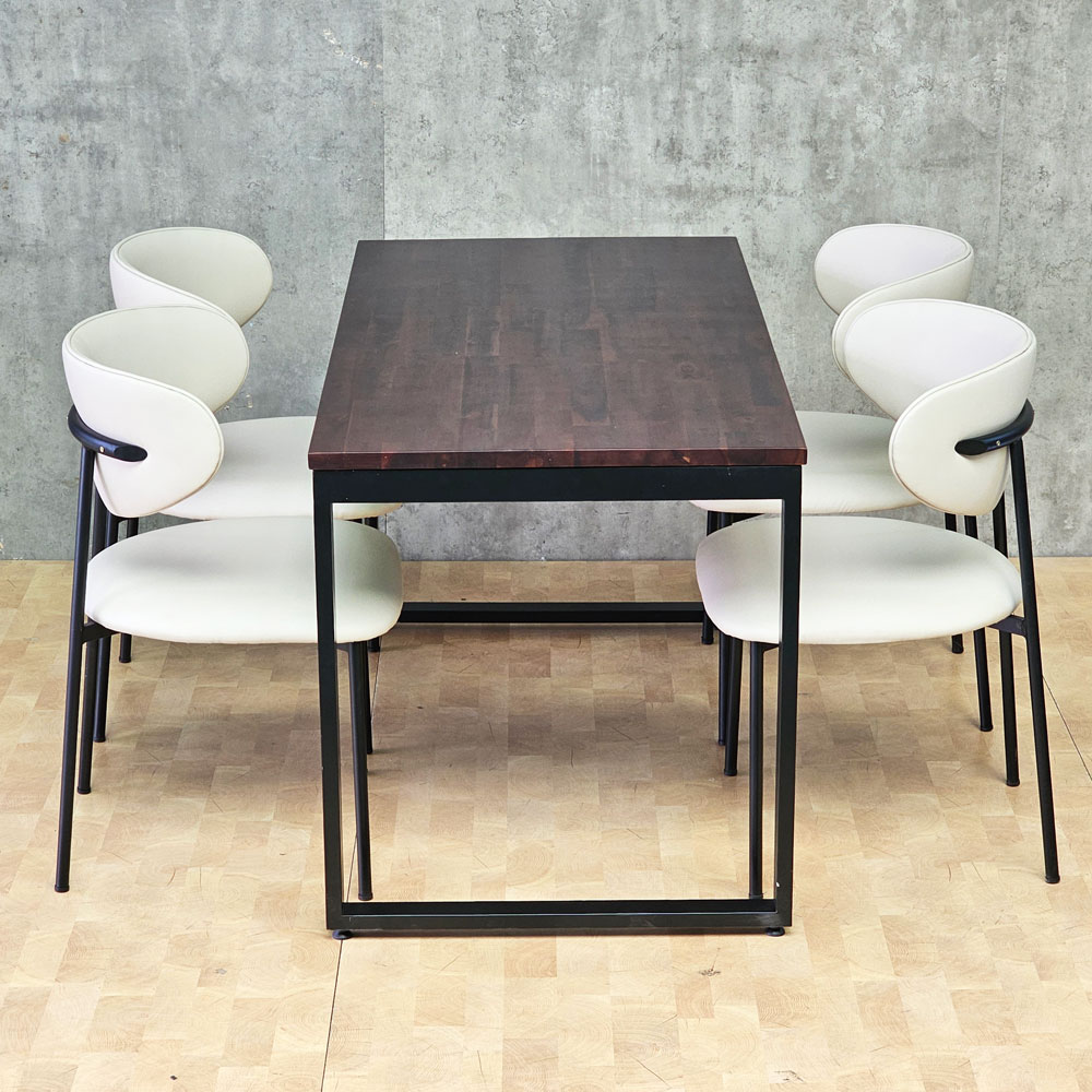 Combo bàn ăn chữ nhật 140x70cm và 4 ghế Orleando Combo bàn ăn chữ nhật 140x70cm và 4 ghế Orleando - hình 4