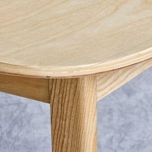 Combo bàn bar tròn 60cm và 2 ghế bar gỗ C - hình 1