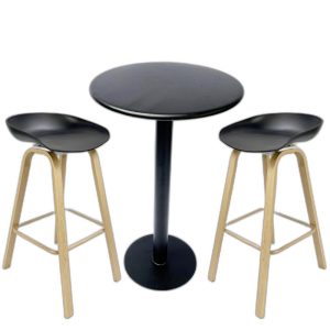 Combo Bàn Bar Tròn Và 2 Ghế Bar C