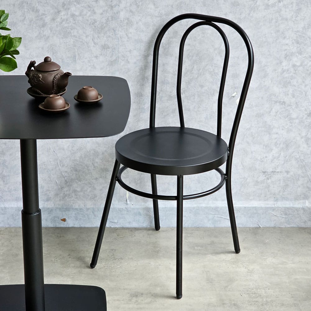 Combo bàn cafe sắt và 2 ghế Thonet sắt sơn tĩnh điện C Combo bàn cafe sắt và 2 ghế Thonet sắt sơn tĩnh điện C - hình 3