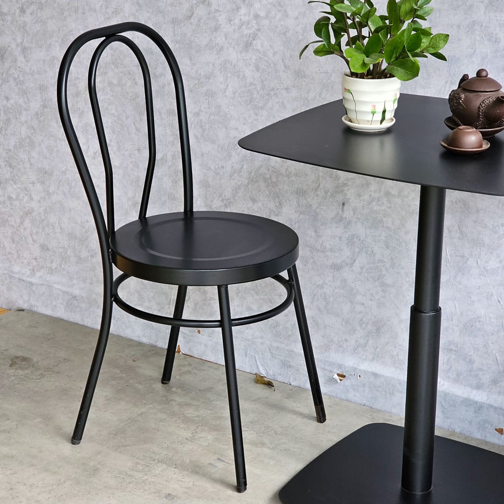 Combo bàn cafe sắt và 2 ghế Thonet sắt sơn tĩnh điện C Combo bàn cafe sắt và 2 ghế Thonet sắt sơn tĩnh điện C - hình 4