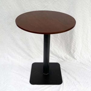 Combo Bàn Cafe Tròn 60cm Và 2 Ghế Lưng Tựa Bằng Sắt C - hình 1