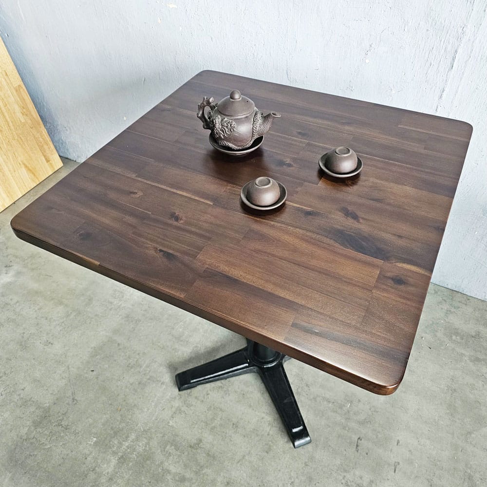 Combo bàn cafe vuông 70x70cm và 2 ghế mặt trăng C Combo bàn cafe vuông 70x70cm và 2 ghế mặt trăng C - hình 3