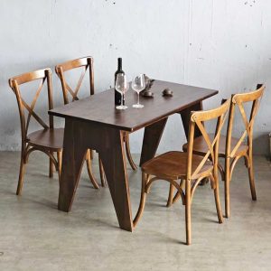 Combo bàn ghế ăn 4 người - hình 1