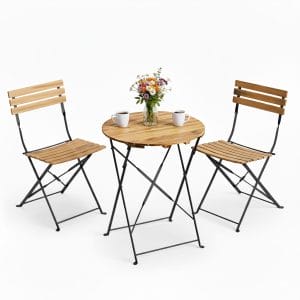 Combo Bàn Ghế Xếp Gọn Ngoài Trời SHEFIELD C - hình 3