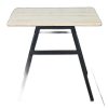 Combo bàn TINY 80x60cm và 2 ghế sắt