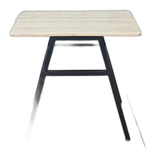 Combo bàn TINY 80x60cm và 2 ghế sắt
