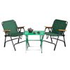 Combo bàn trà chanh và 2 ghế xếp du lịch C