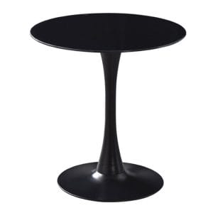 Combo bàn Tulip và 2 ghế Louis đen - C - hình 1