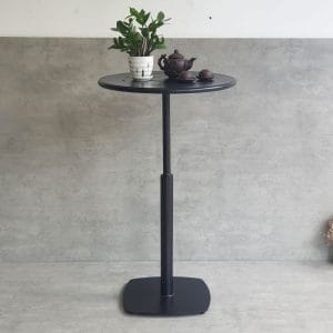Combo bộ bàn bar sắt 60cm và 2 ghế bar sắt C - hình 1