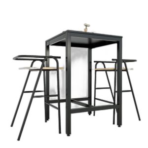 Combo bộ bàn bar và 2 ghế bar COZY nhiều màu C